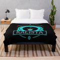Kalista Inspired Plush Blanket - League of Legends Themed Gaming Throw
