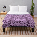 Lavender Freesia Plush Blanket featuring Bella Swan from the Twilight Saga