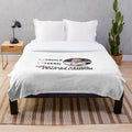Leah Williamson inspired plush blanket with "Mentally Dating Leah Williamson" design