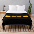 Lebron James logo inspired plush blanket