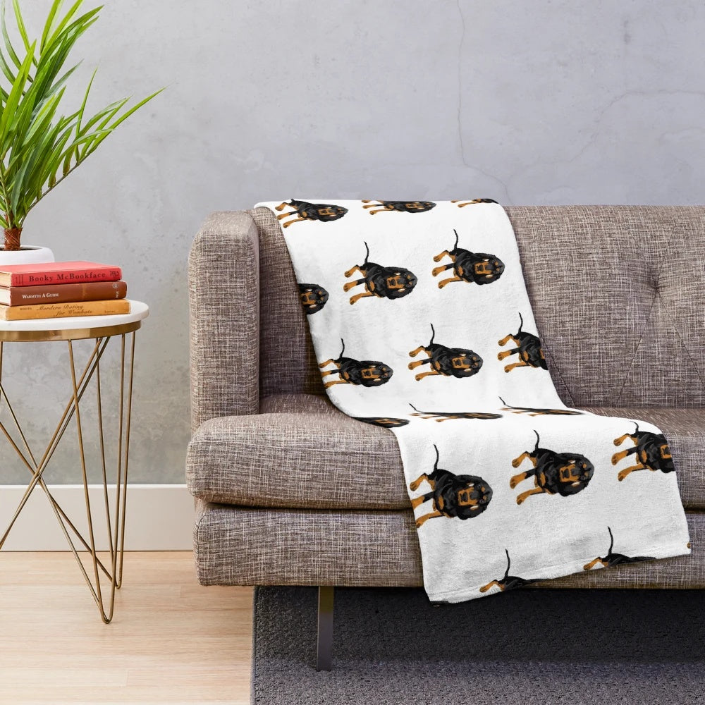 Magnolia Plush Blanket - A cozy and soft home decor item