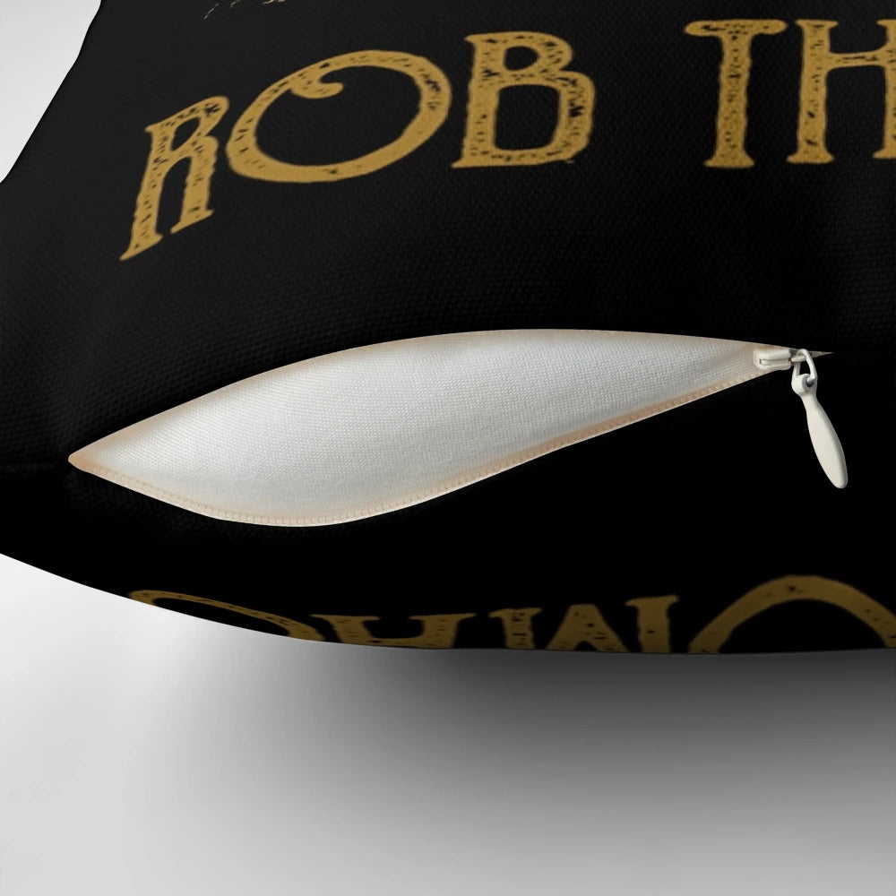 Vintage-style pillow featuring Matchbox Twenty and Rob Thomas