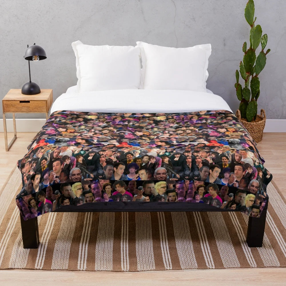 Matty Healy The 1975 meme-inspired plush blanket