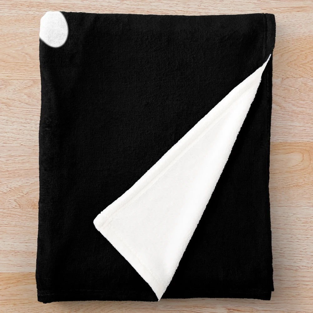 Plush blanket featuring music notes and musical symbols for musicians