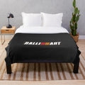 Mitsubishi Ralliart-inspired carbon fiber plush blanket