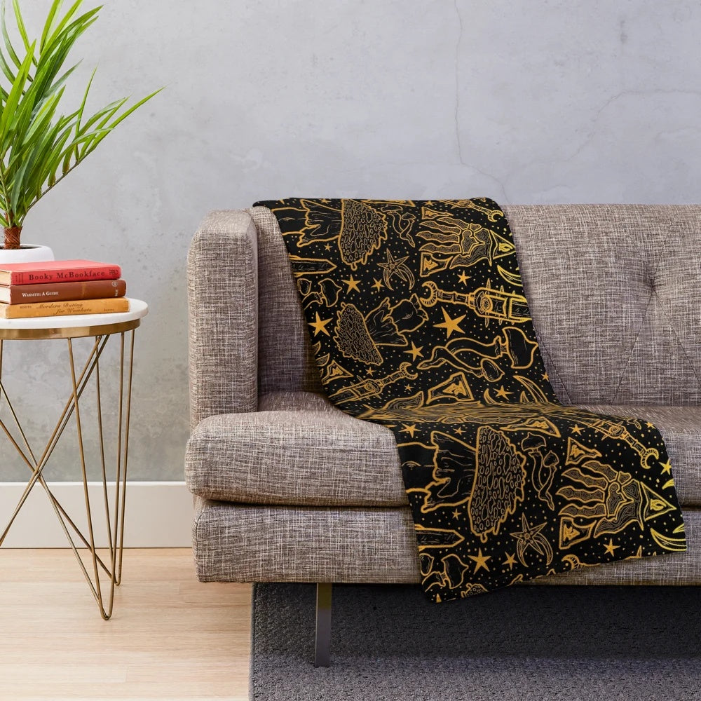 Morrowind-inspired fantasy role playing game plush blanket