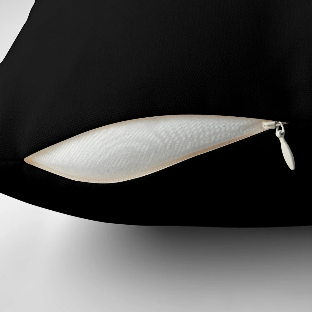 Mozambique-Inspired Pillow, a humorous and gaming-themed home accessory