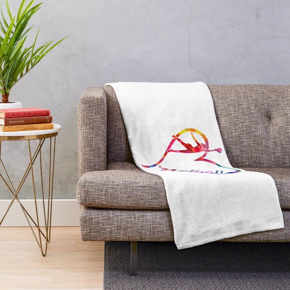 Netball Heart Plush Blanket
