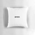 Comfortable and stylish Nike Just Do It themed pillow for home and office decor