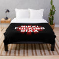 Nikki Sixx Inspired Plush Blanket