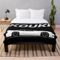 Nissan Silvia S14 Kouki inspired plush blanket
