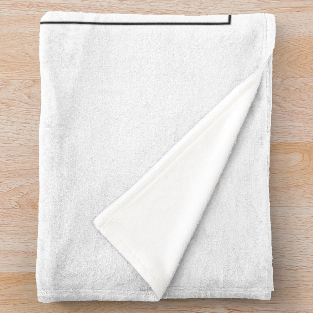 Tenet-inspired plush blanket featuring Nolanism tribute design
