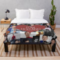 Soft and cozy plush blanket featuring Tom Holland as Spider-Man