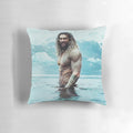 Plush Jason Momoa Aquaman Pillow - Soft, Cozy, and Officially Licensed Celebrity Merchandise