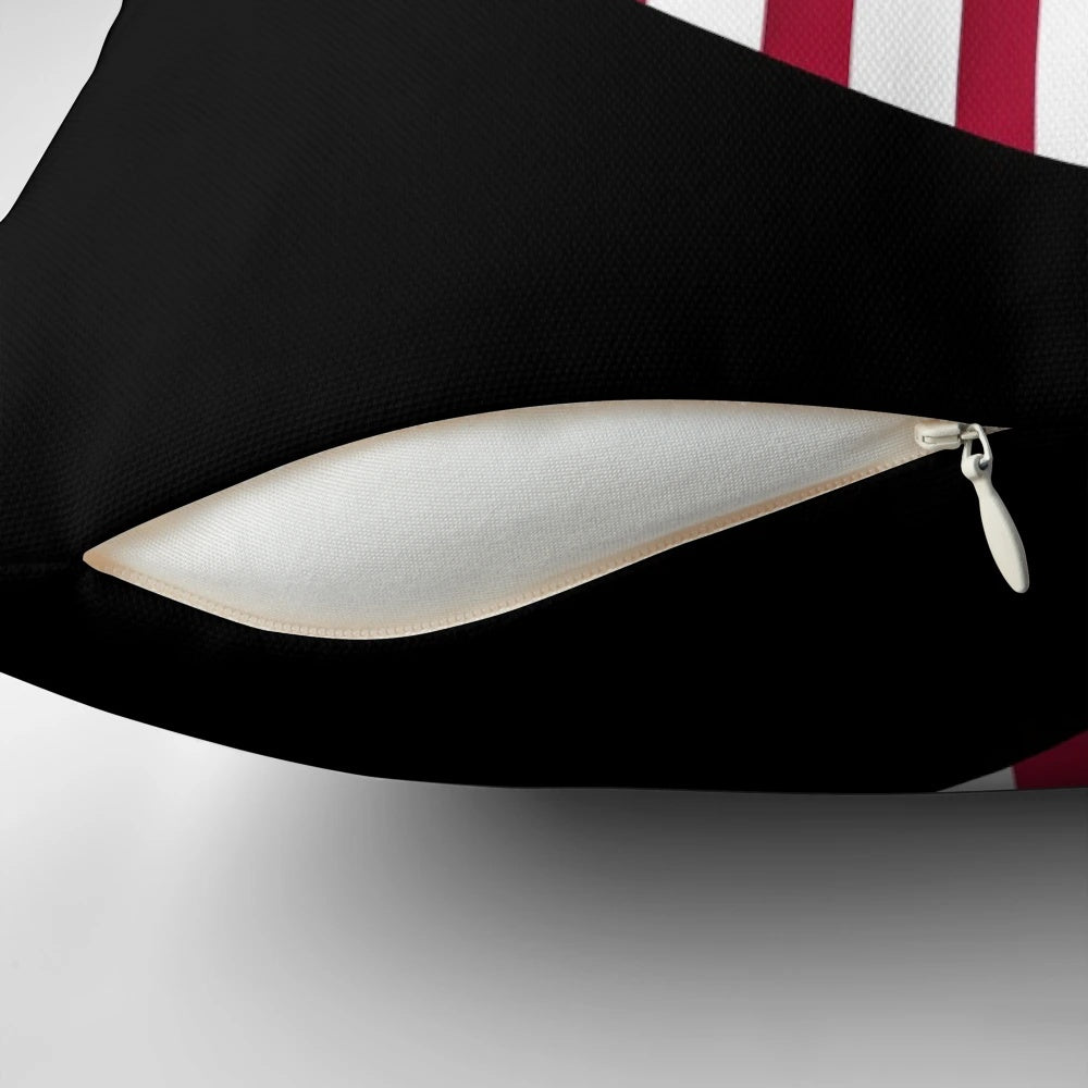 United States Military Academy "West Point" Pillow with Spartan Helmet, Eagle, and Duty Honor Country Insignia