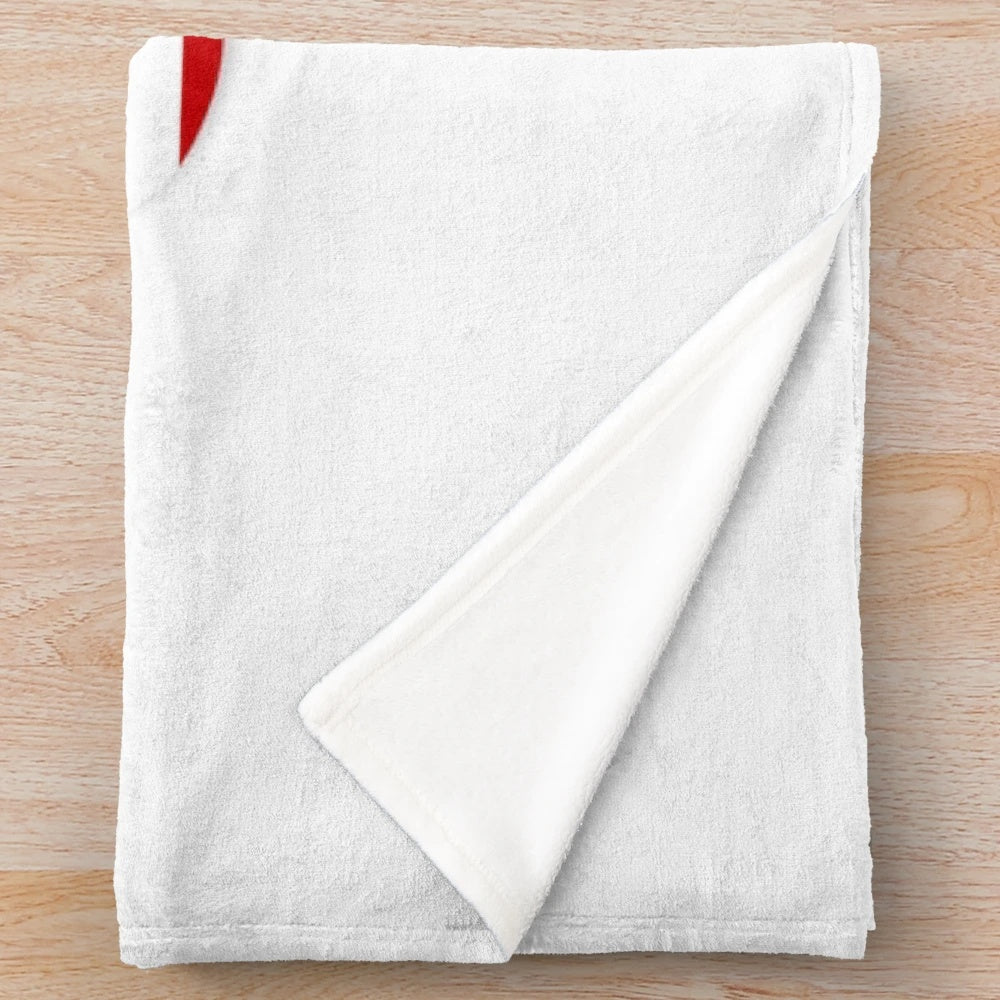 Patriotic plush blanket featuring bartender graphic and American flag design