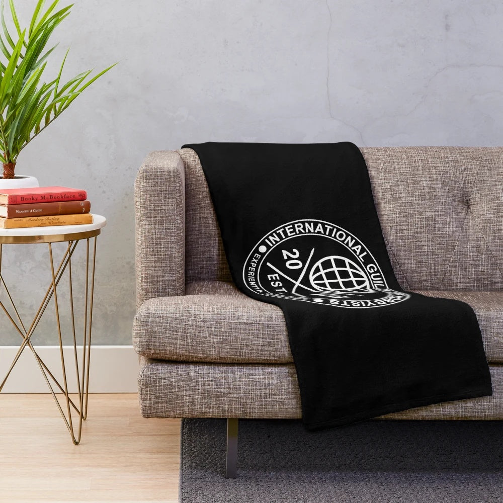 Soft and warm plush blanket for hobby enthusiasts