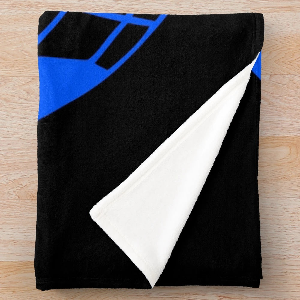 Plush blanket featuring a locksmith design with "Coolest on the Planet" text