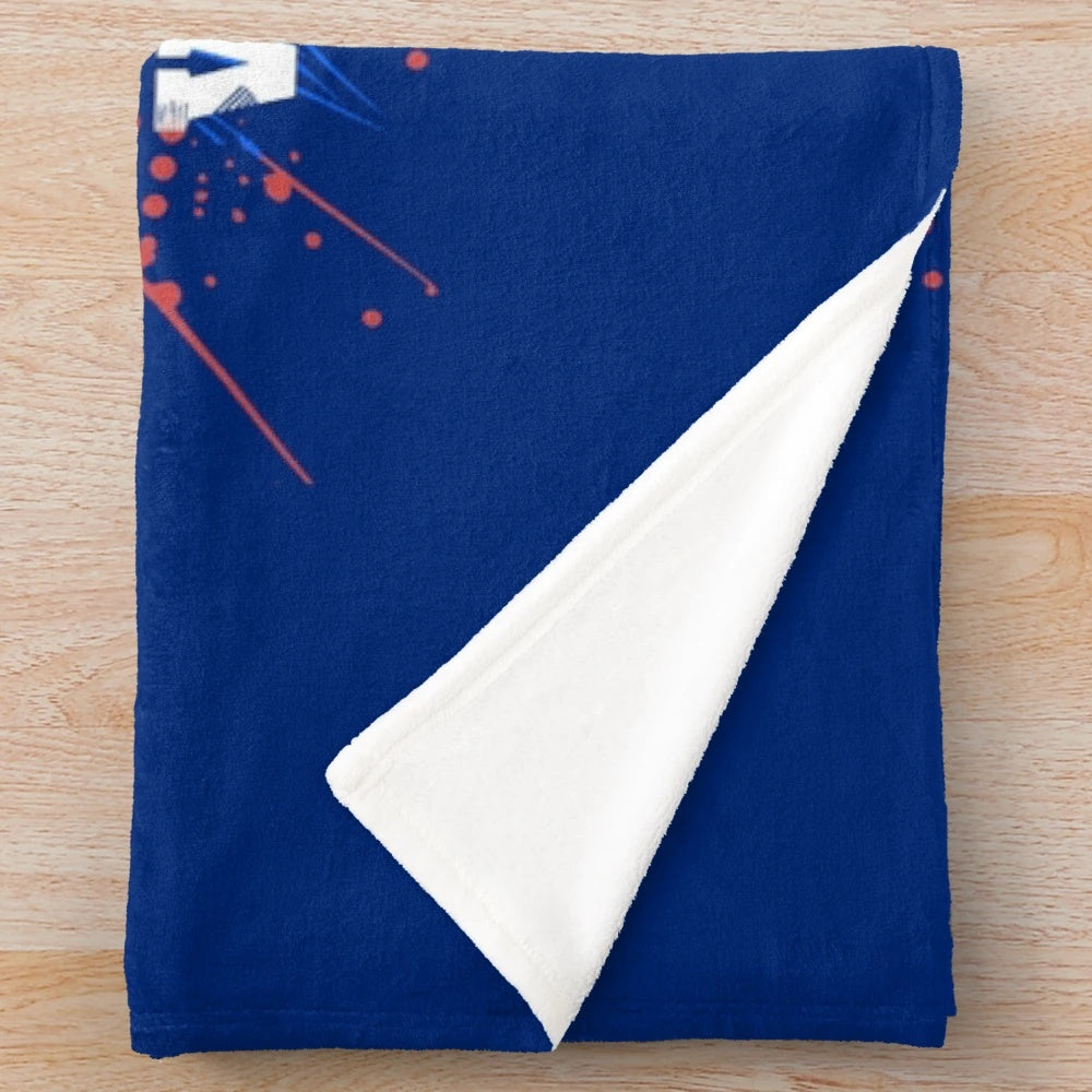 Plush blanket featuring a powerful cinematic design