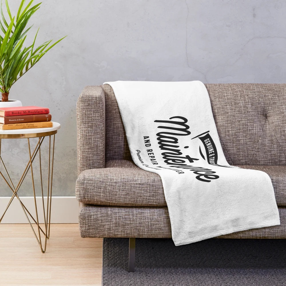 Maintenance and Repair Worker Plush Blanket