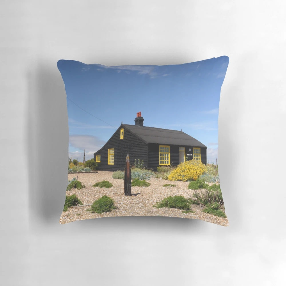 Prospect Cottage Dungeness Pillow, a cozy and stylish coastal-inspired home accent.