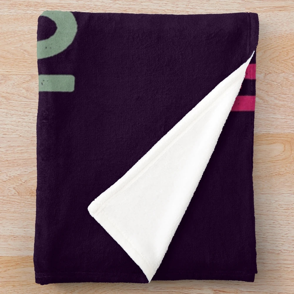 Psychology-themed plush blanket with the text "It's a Psychology Thing, You Wouldn't Understand