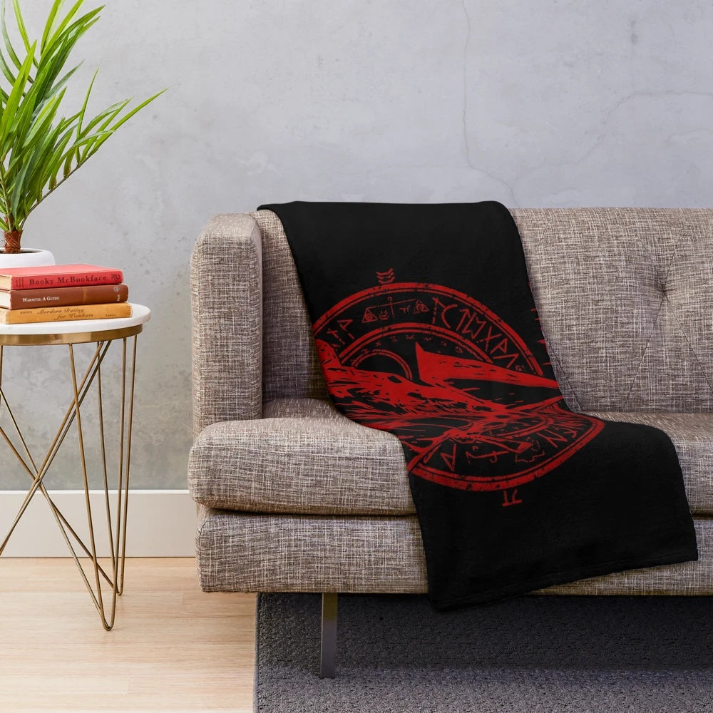 Pyramid Head inspired plush blanket from the Silent Hill horror game series