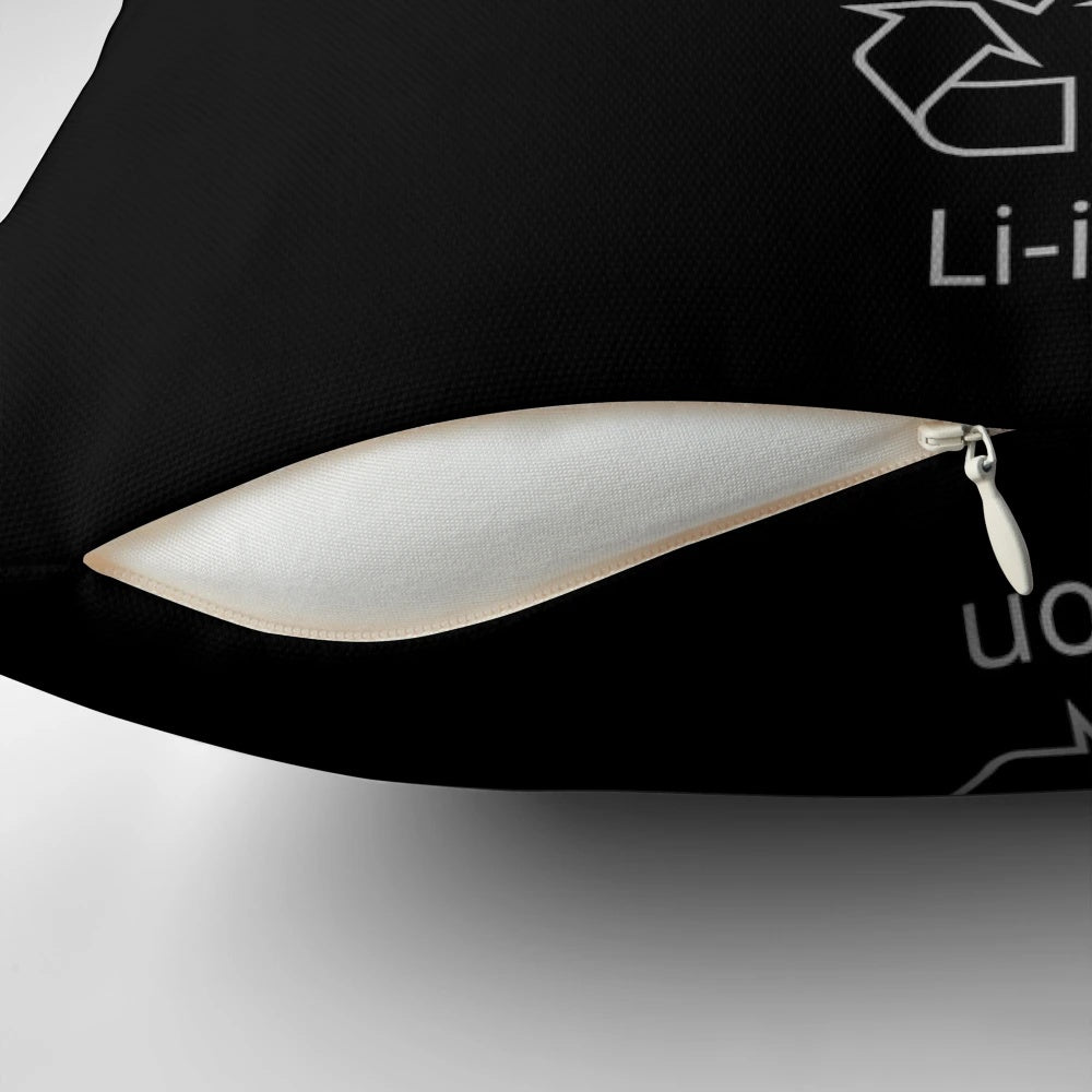 Rechargeable battery safety pillow designed to support and protect swollen lithium-ion batteries