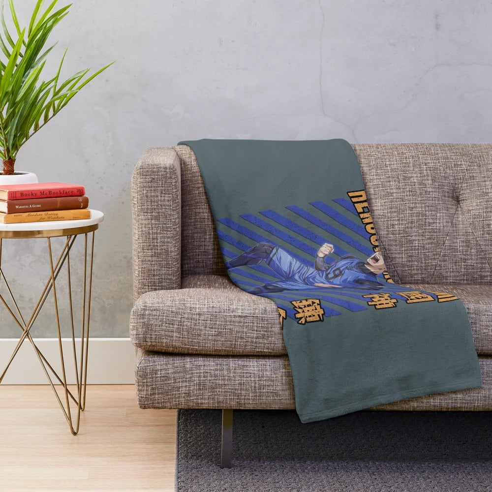 Rensuke Kunigami Blue Lock Anime Plush Blanket