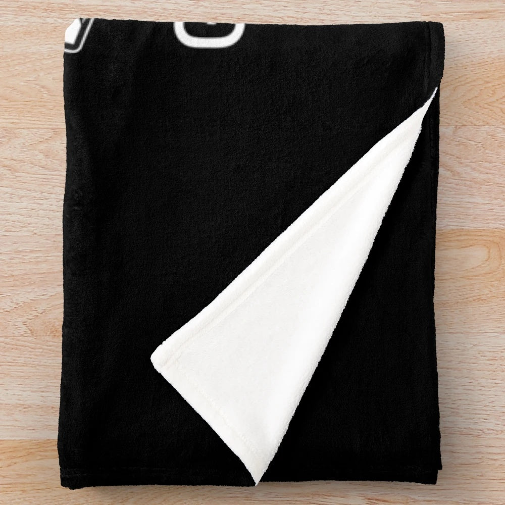Gary Numan Plush Blanket with Synthwave Aesthetic