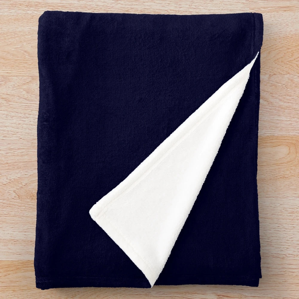 Plush blanket with retro mod design