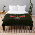 Plush blanket featuring the iconic man-eating plant from the 1986 cult classic film Little Shop of Horrors