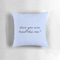 Sabrina Carpenter "Juno" Lyrics Printed Pillow