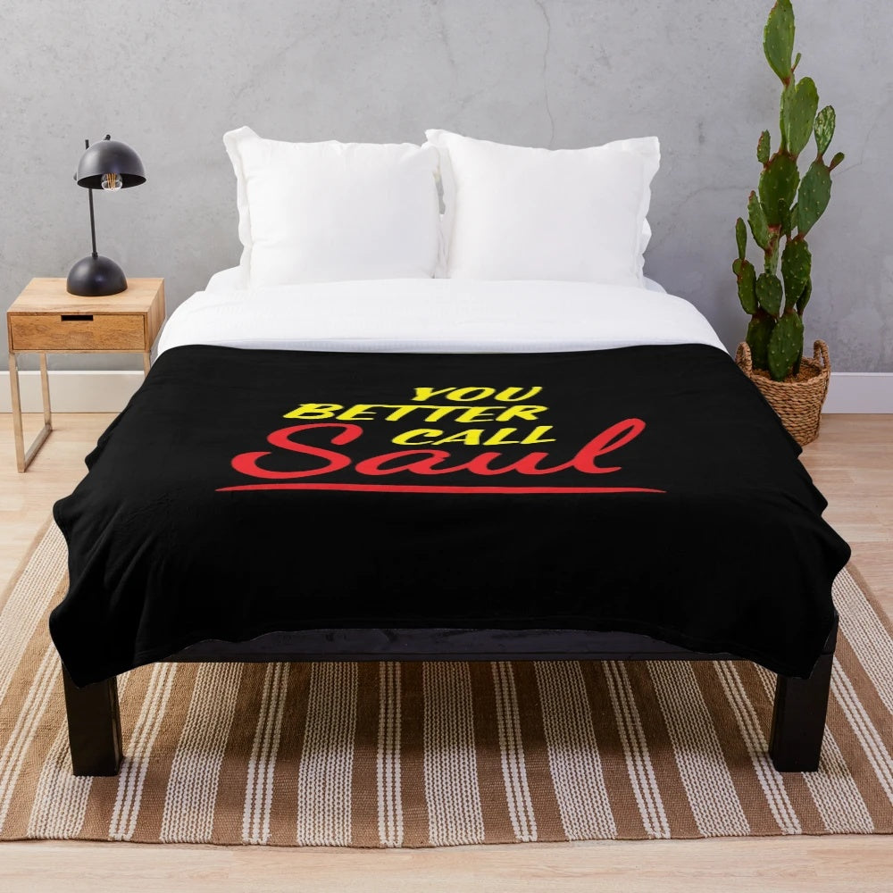 Saul Goodman Plush Blanket - Inspired by the Netflix Original Series "Better Call Saul