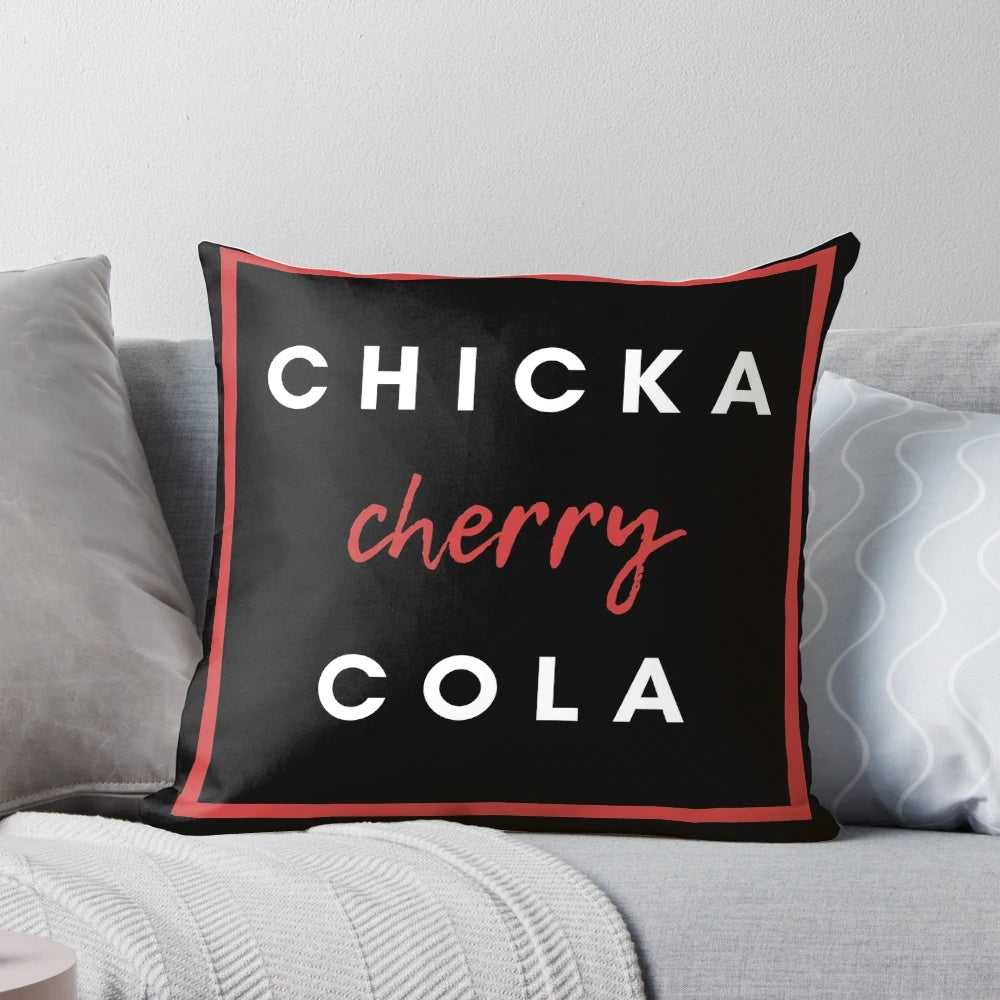 Savage Garden's Chicka Cherry Cola Pillow - Retro 90s Music Memorabilia