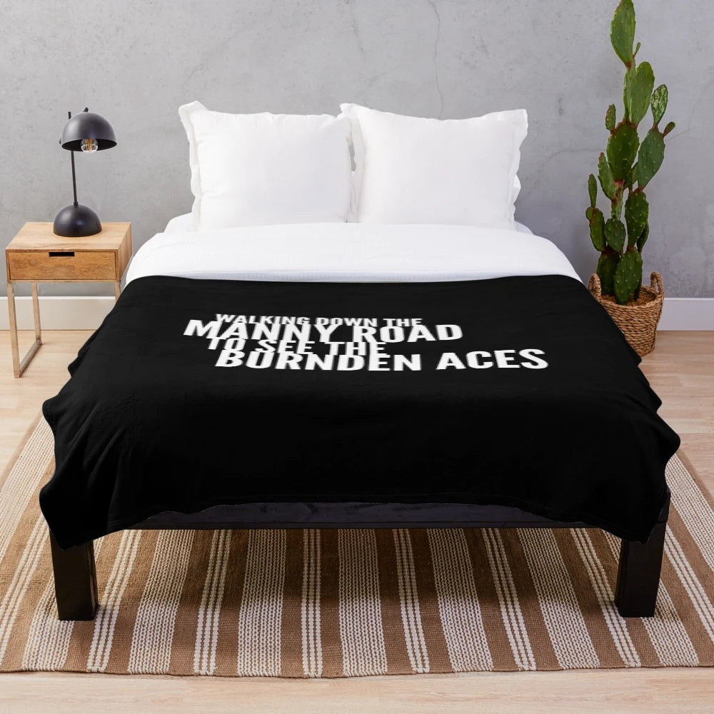 Bolton Wanderers Football Chant Plush Blanket
