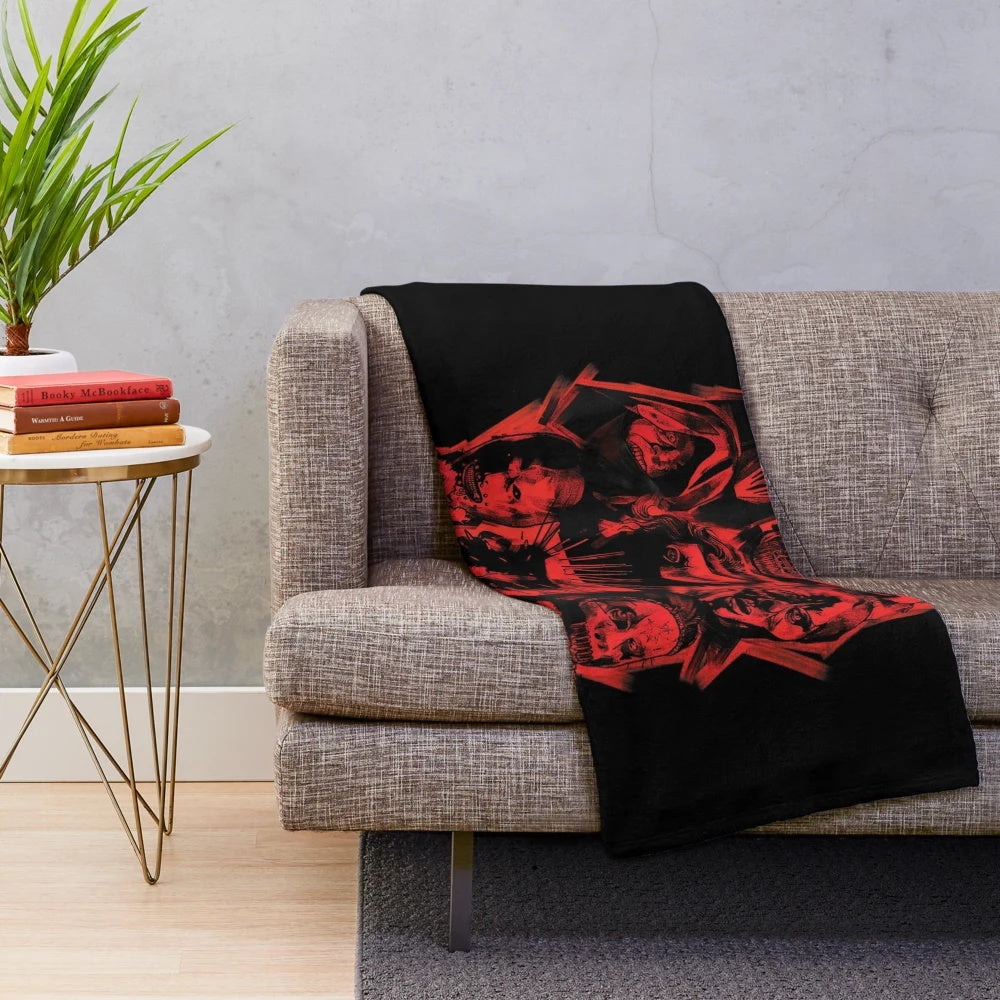Slipknot Inspired Pop Music Plush Blanket