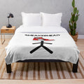 Sneakerhead Plush Blanket featuring basketball, sneakers, and sports fashion