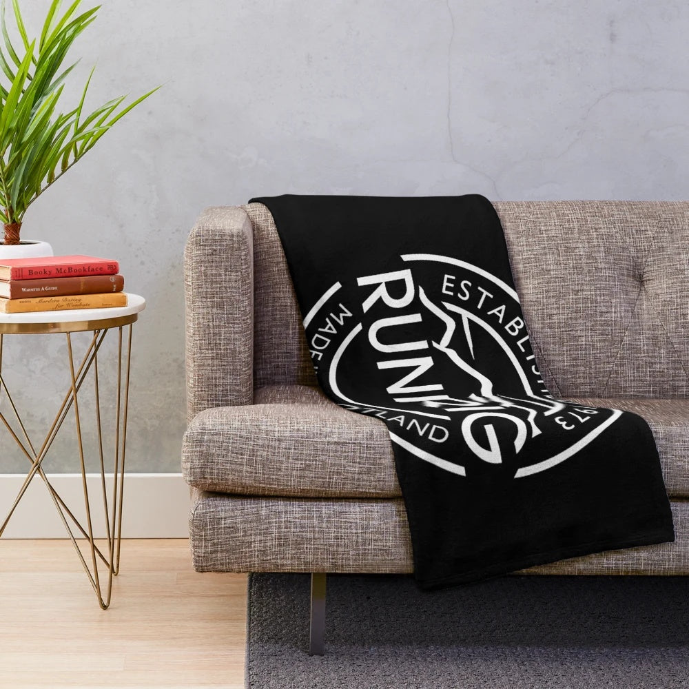 Peace in Love Plush Blanket with Cozy and Soft Fabric