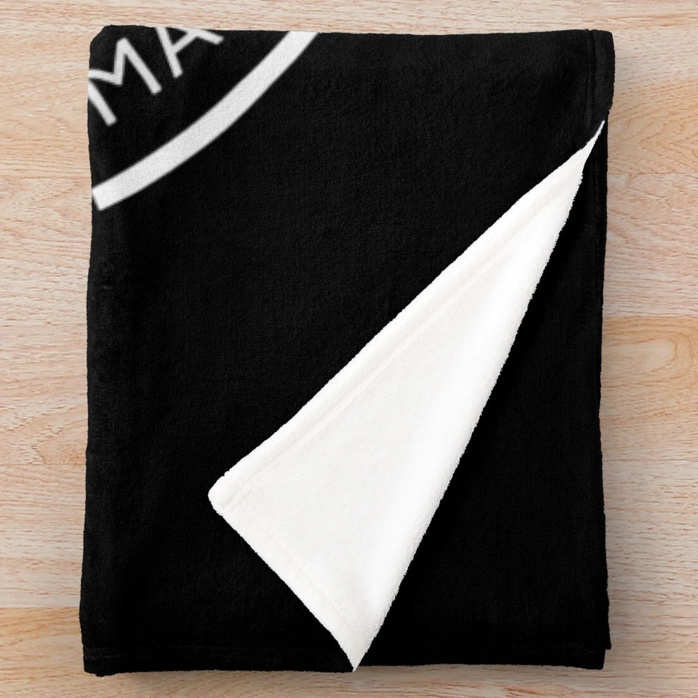 Peace in Love Plush Blanket with Cozy and Soft Fabric