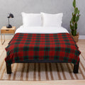 Clan Nicolson Tartan Plush Blanket