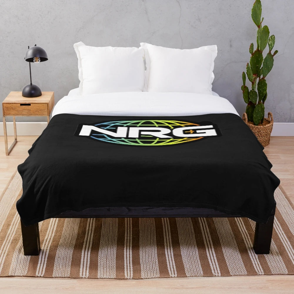 Esports plush blanket with team logo