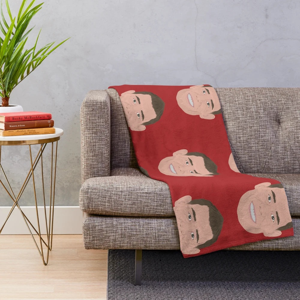James Milner Plush Blanket featuring a portrait of the football player