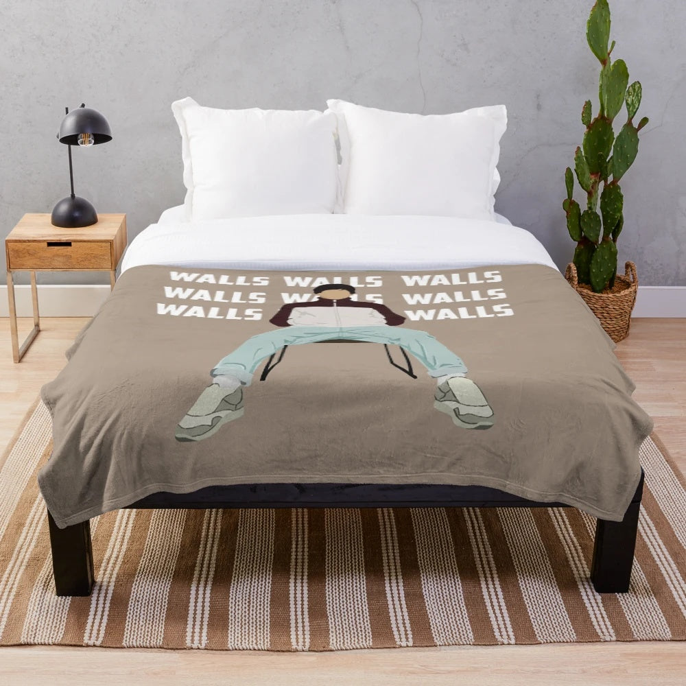 Louis Tomlinson Walls Inspired Plush Blanket