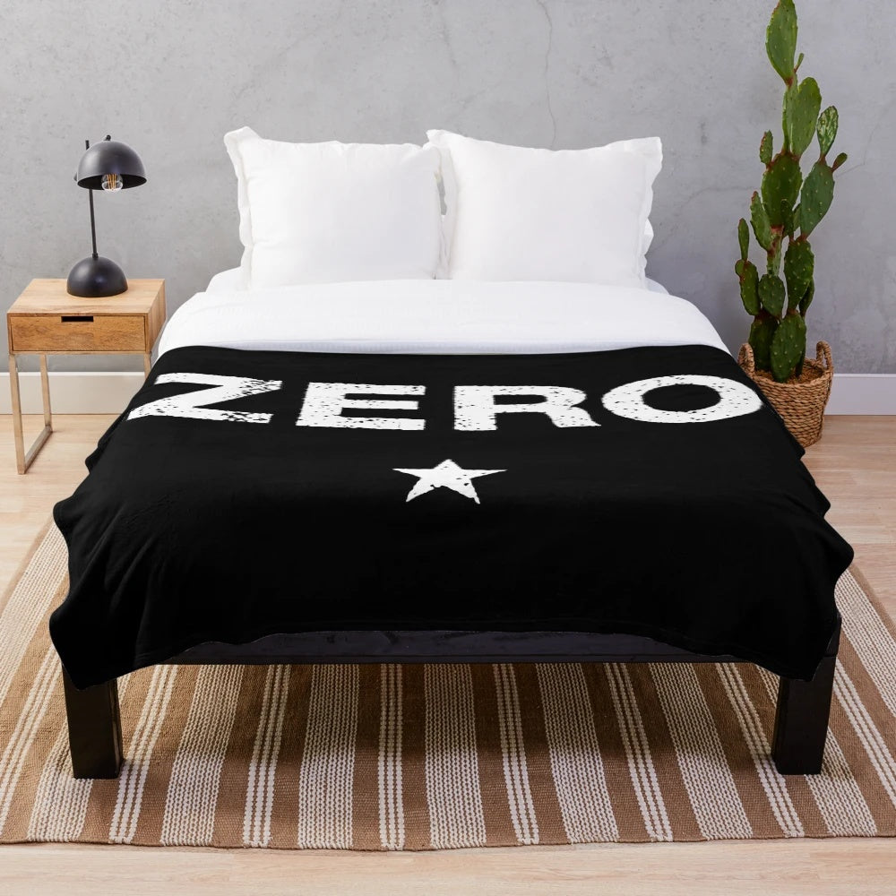 Soft and comfortable plush blanket in a variety of colors and patterns