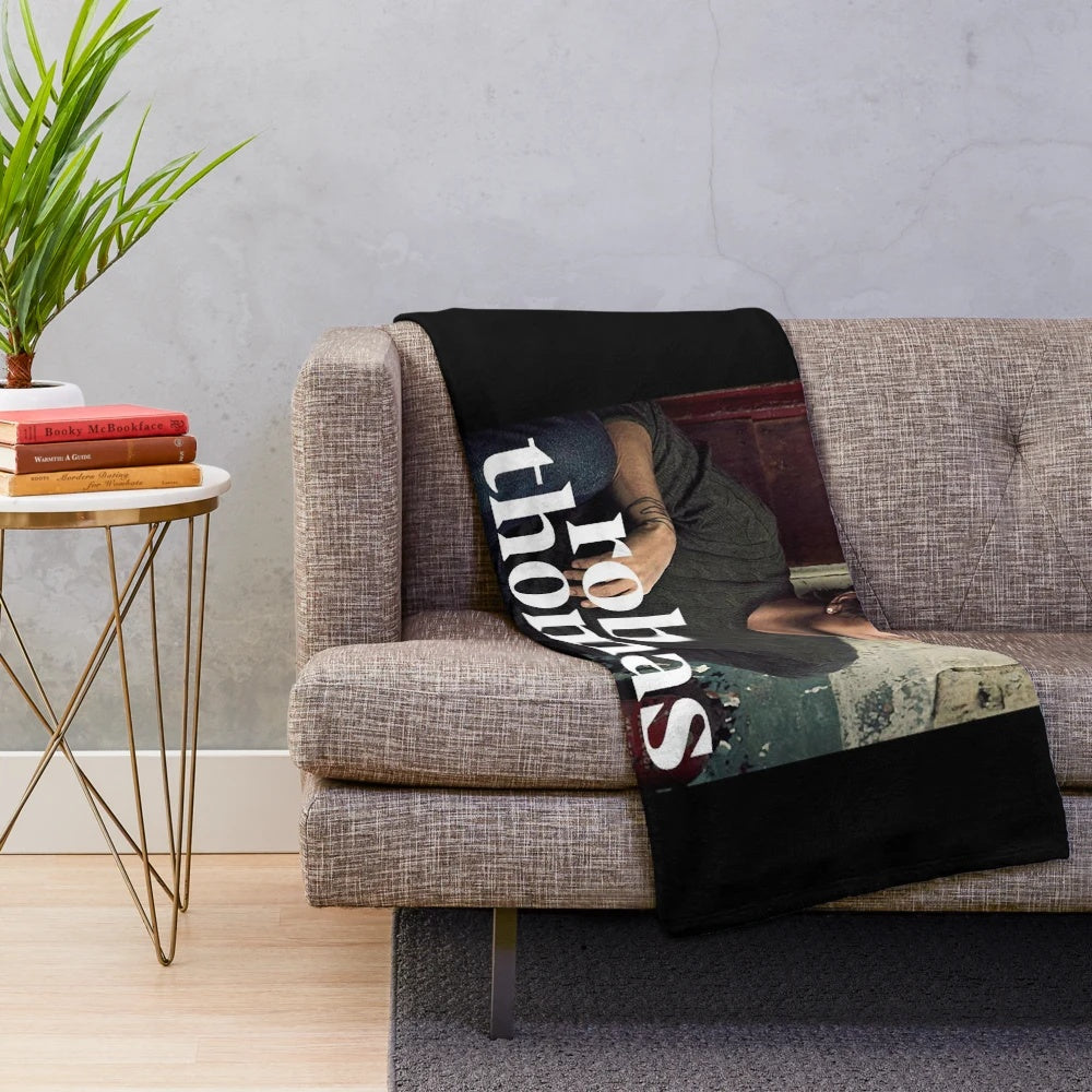 Soft and plush blanket featuring singer-songwriter Rob Thomas