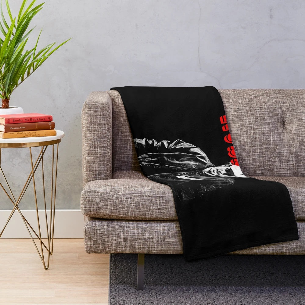 Russ plush blanket for hip-hop fans
