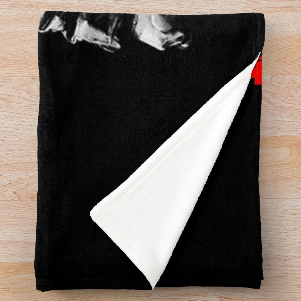 Russ plush blanket for hip-hop fans