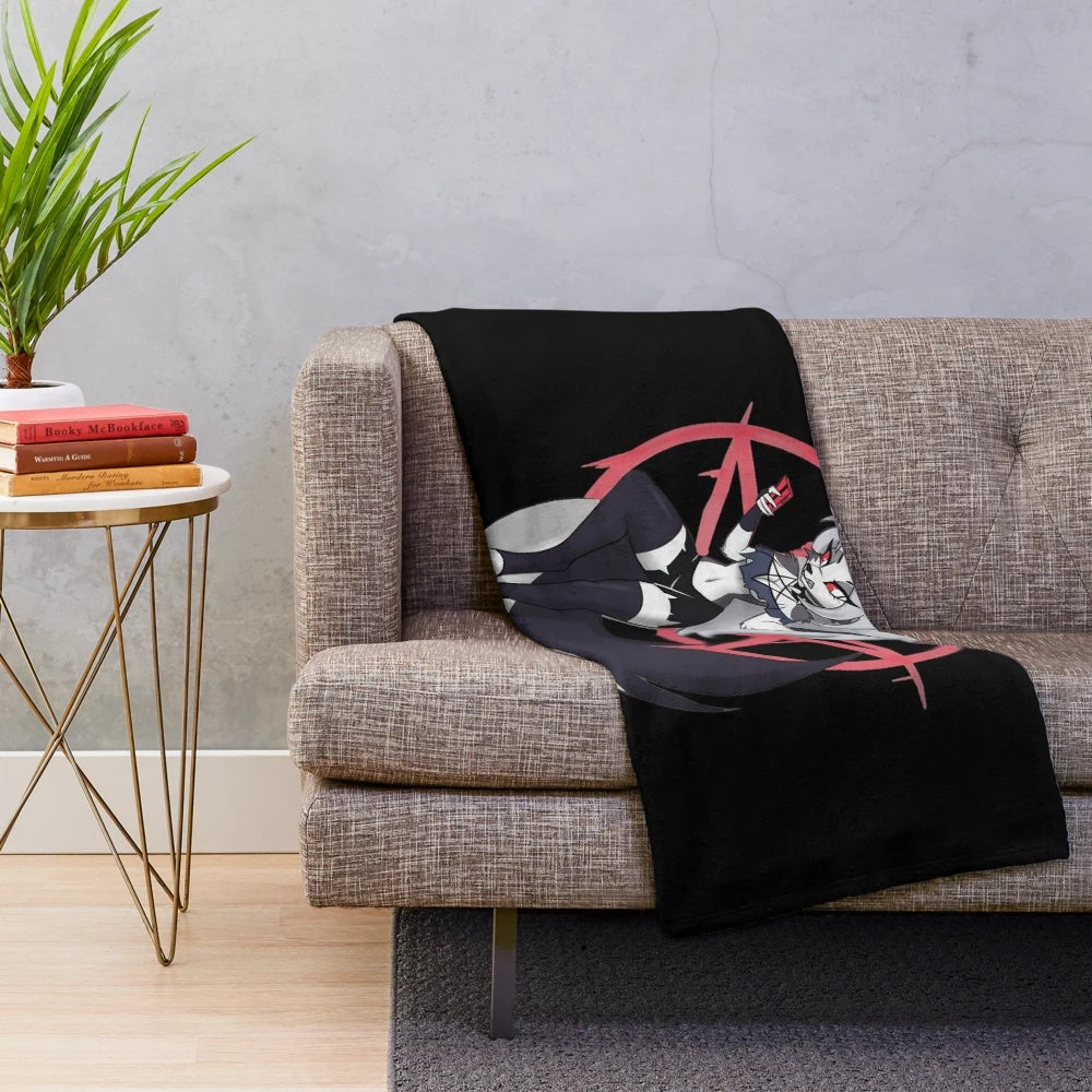 Helluva Boss Loona Plush Blanket