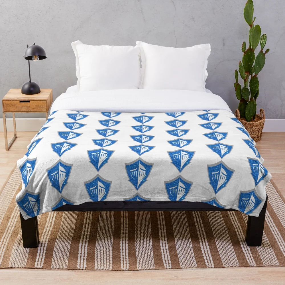 Lynn University Sparkle Logo Plush Blanket